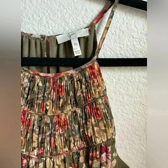 JOIE Reinelde floral halter silk dress - Picture 5 of 9